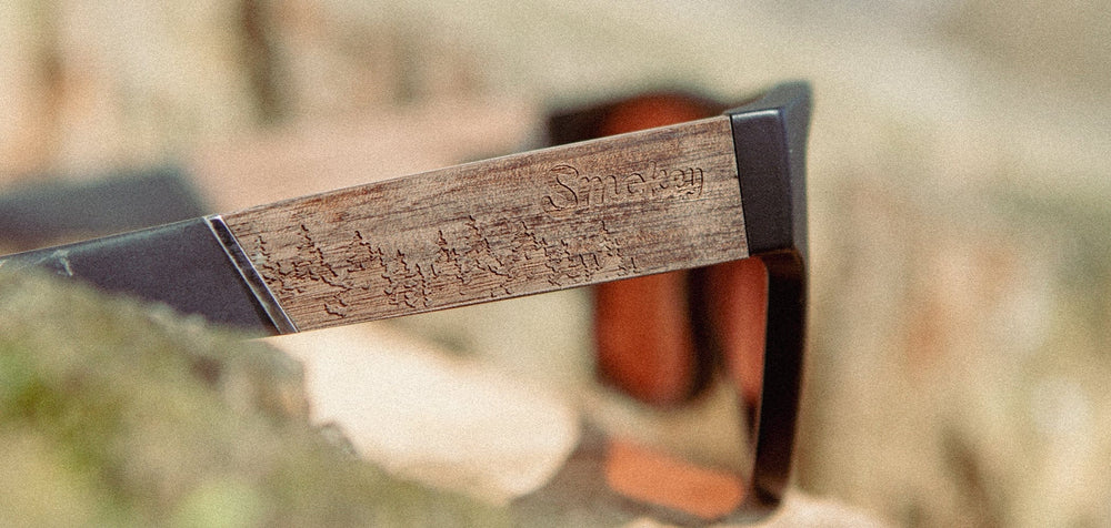 Matte Black*Walnut*Basic Polarized Amber + Matte Black*Walnut*HD Plus Polarized Amber | CAMP Cliff Matte Black Walnut Sunglasses