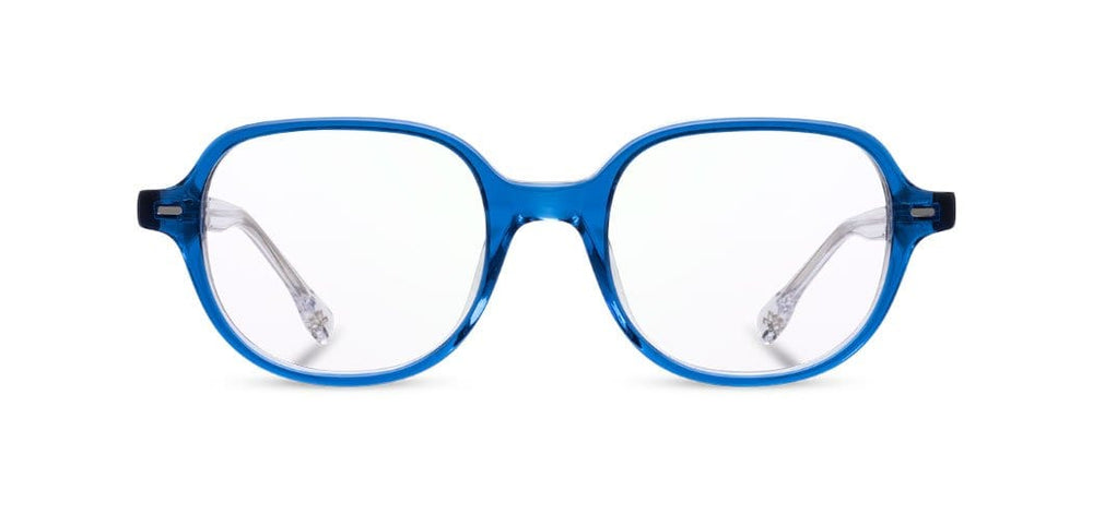 Blue Moon*Elm Burl*frames only + Blue Moon*Elm Burl*rx | Shwood Finn Acetate RX Eyeglasses Blue Moon