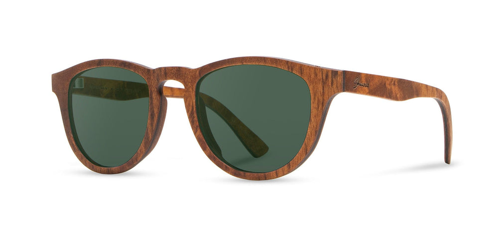 Redwood Burl*G15 + Redwood Burl*G15 Polarized | Shwood Francis Wood Sunglasses Redwood Burl