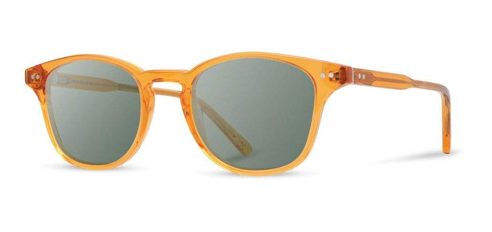 Tangerine*G15 + Tangerine*G15 Polarized | Shwood Kennedy Acetate Sunglasses Tangerine