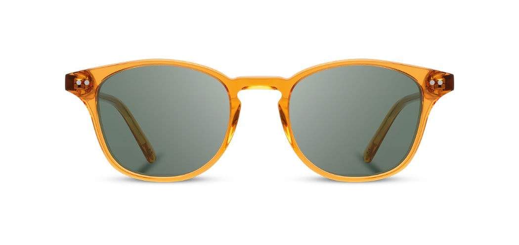 Tangerine*G15 + Tangerine*G15 Polarized | Shwood Kennedy Acetate Sunglasses Tangerine