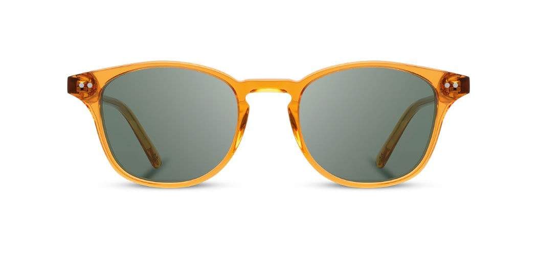 Tangerine*G15 + Tangerine*G15 Polarized | Shwood Kennedy Acetate Sunglasses Tangerine