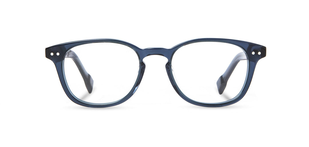 Denim*Elm Burl*frames only | Shwood Quimby 50mm RX Eyeglasses Denim