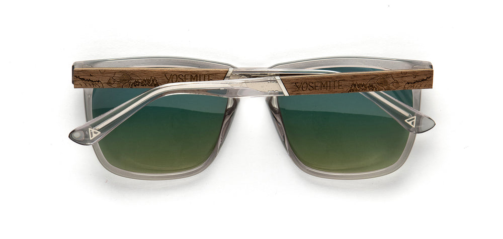 Slate*Engraved Walnut*Basic Polarized Sky + Slate*Engraved Walnut*HD Plus Polarized Sky | CAMP Ridge Yosemite Sunglasses